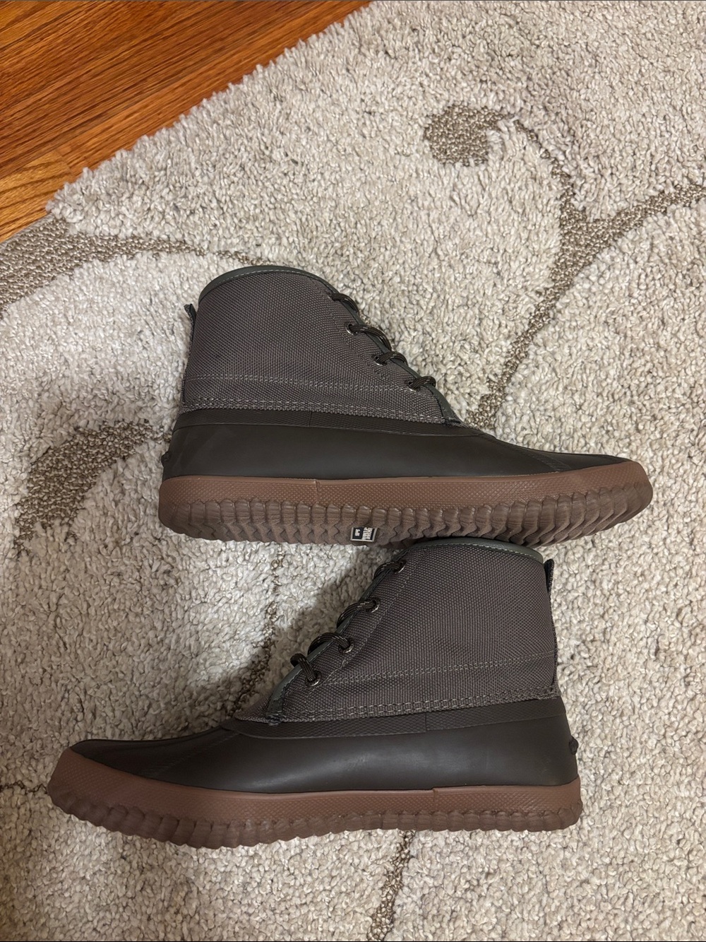 Sperry Olive Green Waterproof Boots